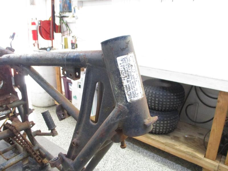Kawasaki A7 Avenger Frame Swingarm Kick Side Center Stand A7-27126